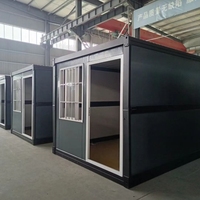 Prix direct usine – Maison conteneur modulaire mobile et pliable moderne avec garantie de 5 ans, en kit, pour atelier ou appartement