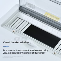 Boîte de prise industrielle portable, étanche à l'eau et à la poussière, pour utilisation sur chantier, connexions électriques, plastique