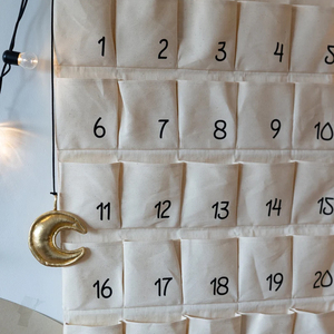 Tùy Chỉnh Tường Trang Trí Cho Quà Tặng Kế Hoạch Để Eid 70*94Cm <span class=keywords><strong>Ramadan</strong></span> Mubarak Túi Vải Đếm Ngược <span class=keywords><strong>Ramadan</strong></span> Advent Lịch - Product Image 2