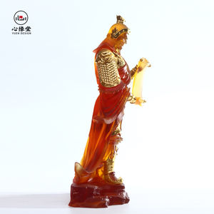 Artisanat en cristal de style rétro chinois, décorations <span class=keywords><strong>Feng</strong></span> <span class=keywords><strong>Shui</strong></span> symbolisant la richesse, sculpture bouddhiste en cristal pour la maison et le <span class=keywords><strong>bureau</strong></span> - Product Image 4