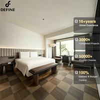 Meubles d'hôtel modernes de luxe, ensembles complets de chambre à coucher, sur mesure, chambre d'hôtel 5 étoiles, ensemble complet de meubles de chambre à coucher personnalisés