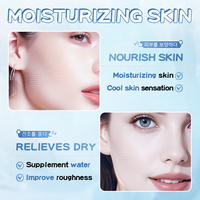 Masque en feuille glacée hydratant et éclaircissant à la fraise SADOER 25mL – Hydrate, soulage la peau sèche, améliore la rugosité – Produit de soin du visage