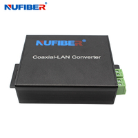 Convertisseur IP sur paire torsadée 10/100Mbps RJ45 vers extension 2 fils DC12V alimentation câble téléphonique IP caméra
