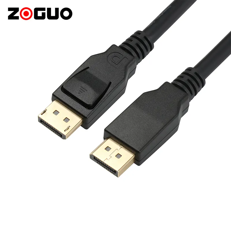 Best Sale DisplayPort 1.4 Cable 8K HDR 144Hz 60Hz Display Port Adapter DP to DP Cable for Video PC Laptop TV