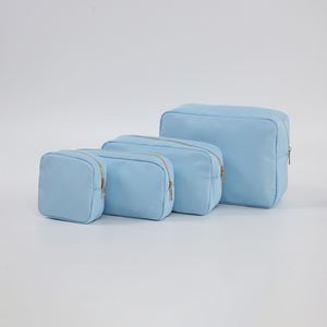 Envío Gratuito a EE. UU., Bolsa <span class=keywords><strong>de</strong></span> Viaje <span class=keywords><strong>de</strong></span> Nailon <span class=keywords><strong>de</strong></span> 4 Tamaños y 21 Colores, Bolsa <span class=keywords><strong>de</strong></span> Cosméticos Impermeable, Bolsa <span class=keywords><strong>de</strong></span> Maquillaje Rosa para <span class=keywords><strong>Mujer</strong></span> - Product Image 2