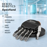 Main robotique Dexterous DexcelRobotics ApexHand, IA embarquée, pour la recherche sur robots humanoïdes, fournisseur