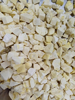 Durian thaïlandais Monthong de qualité supérieure, déshydraté par congélation, croustillant, fruit tropical naturel, collation saine, végétalien, chips de durian FD, vente en gros