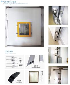 Atmosphère contrôlée CA réfrigération chambre froide serrure de <span class=keywords><strong>porte</strong></span> accessoires Rail cadre matériel raccords pièces pour <span class=keywords><strong>porte</strong></span> coulissante - Product Image 6