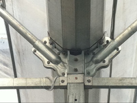 Fabrication de kit de serre à faible coût Gouttière en acier galvanisé Type V Support d'évier Canal d'eau Raccords de serre