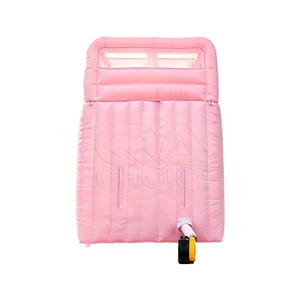 Toboggan aquatique gonflable rose pastel à double voie avec <span class=keywords><strong>piscine</strong></span>, en PVC 0,55 mm, idéal pour la <span class=keywords><strong>location</strong></span> de fêtes de mariage et l'usage domestique - Product Image 6