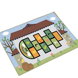 Tapis de jeu pour enfants numéro impression mathématiques illumination tapis de tutorat doux et épais sans blessure au genou tapis de jeu - Product Image 1