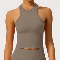 OEM/ODM – Nouveau débardeur de yoga sans coutures, respirant et extensible dans quatre directions, grande taille, pour femmes, idéal pour le fitness et le yoga en extérieur