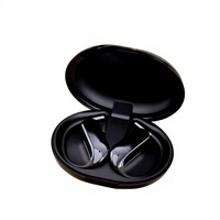 Earbud Nirkabel Open Ear dengan Pengait Telinga, Headphone Olahraga, Headset Stereo Latensi Rendah, Kontrol Sentuh, Layar Digital, Peredam Kebisingan Aktif
