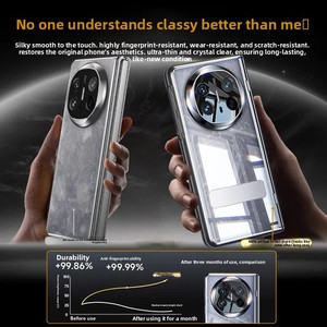 Coque de protection pour téléphone Huawei MateX6, support de protection de la charnière, coque transparente pour écran pliable Huawei, pack complet x6 - Product Image 4