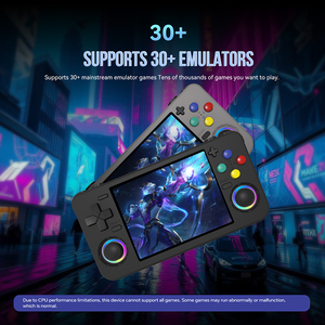 เครื่องเล่นเกมพกพา RF35H หน้าจอ IPS 3.5 นิ้ว ระบบโอเพ่นซอร์ส หน่วยความจำ 128GB เกมส์มากกว่า 18000 เกม ชิปประมวลผล Rk3326 แบตเตอรี่ 4000mAh แรม 1+4GB - Product Image 4