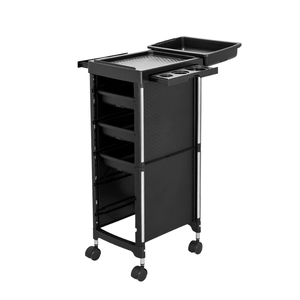 Carrito <span class=keywords><strong>de</strong></span> Peluquería <span class=keywords><strong>de</strong></span> Lujo, Resistente, con Ruedas y Gabinete - Product Image 4