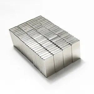 Neodymium Magnet Super kuat persegi besar tipis datar kuat lembaran magnet permanen N52 Magnet NdFeB