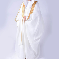 Robe Abaya Cape Vintage sur Mesure en Polyester Respirant, Longueur Ras du Sol, pour Femme