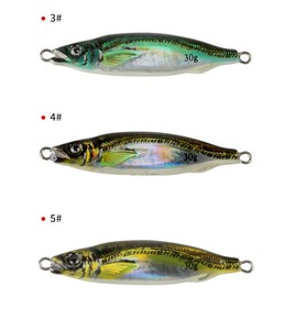 TEASER WC-26 3D<span class=keywords><strong>ก</strong></span>ารพิมพ์โลหะJigล่อ 10G 15G 20G 25G 30G 40G 60G 80Gยาวต<span class=keywords><strong>ก</strong></span>ปลาโลหะJigbait Mini Jiggingล่อ - Product Image 5