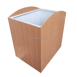 Jardinière de jardin rectangulaire moderne <span class=keywords><strong>Grandes</strong></span> jardinières en <span class=keywords><strong>bois</strong></span> anticorrosion pour restaurant à domicile pour aménagement paysager de jardin Présentoirs de fleurs - Product Image 1