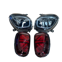 Pour Mini F60/R60/R56/F56/F55 : Ensemble de phares 12V 70W 6000 Lumens 7500K, feux de croisement et de route