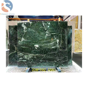 Fábrica <span class=keywords><strong>Italia</strong></span> Piedra Natural Verde Esmeralda Pradas Mármol Verde para Encimera Interior - Product Image 1