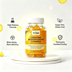 เยลลี่ครีเอทีนโมโนไฮเดรต รสสับปะรด OEM ช่วยเพิ่มความแข็งแรงของกล้ามเนื้อ บำรุงความทนทาน สนับสนุนการเจริญเติบโตของกล้ามเนื้อ โภชนาการสำหรับนักกีฬา - Product Image 2