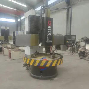 CNC máquina convencional única coluna chato girando torno vertical para venda