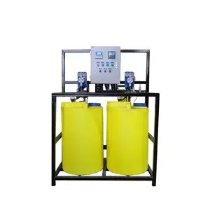 2022 Plastic Water Tank 100 Liter Chemical Dosing Tank with Dosing Pump