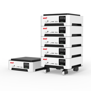 MUST Powerwall au lithium 10Kwh 15Kwh Power Lifepo4 Batterie 48V 300Ah 400Ah 500Ah Système solaire domestique Batterie de stockage d'énergie <span class=keywords><strong>Wal</strong></span> - Product Image 2