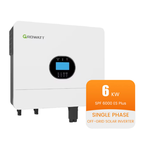Inversor solar monofásico fuera de red listo para batería <span class=keywords><strong>Growat</strong></span> SPF6000es 120V-450V SPF 6000 Es Plus - Product Image 1