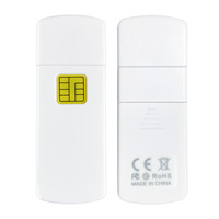 Pembaca Kartu SIM Ponsel Tipe-C, Pembaca Kartu SIM/eSIM USB 2.0 untuk Operator GSM
