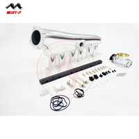 Collecteur d'échappement MERTOP RRACE entièrement en aluminium CNC pour moteur TO*YOTA 2JZGTE, kits de collecteurs d'échappement à double spirale