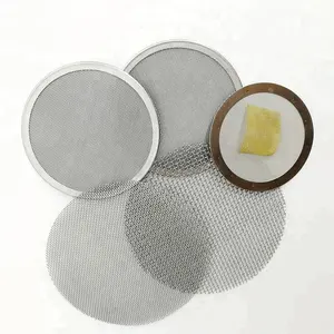 Disco de malha de aço inoxidável, filtro de malha, 1 2 3 5 6 micron 8 10 25 100 micron