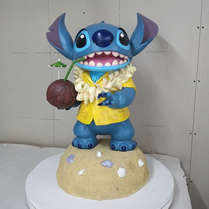Famosa Estatua de Ángel de <span class=keywords><strong>Lilo</strong></span> & Stitch, Escultura Artística de Dibujos Animados Pintada a Mano para Decoración de Tiendas - Product Image 3