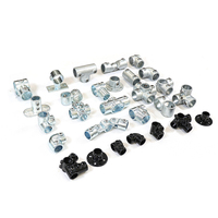 Colliers de serrage en fonte HULK Metal 21,3 mm-60,3 mm pour système de main courante