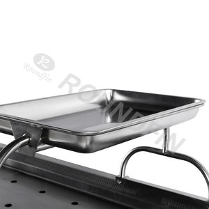 Mesa de embalsamamiento de alta calidad, mesa de anatomía hidráulica de acero inoxidable, mesa de disección de morgue - Product Image 5