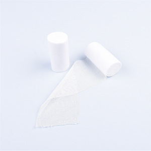 Vendas de gasa desechables médicas, rollos de gasa desengrasada de 6*8, 10 rollos/bolsa, especificaciones completas, venta al por mayor. - Product Image 1