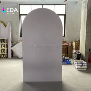 Arco Decorativo Blanco LEDA para Eventos, Soporte para Arco, Decoración para Bodas y Fiestas - Product Image 4