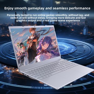 Ordinateur portable haut de gamme Core I7 de 15,6 pouces, tout en métal, stockage SSD/HDD, système d'exploitation <span class=keywords><strong>Windows</strong></span> 10/11, modèle professionnel, livraison directe - Product Image 2