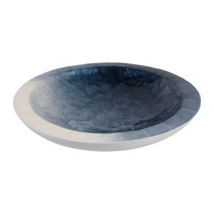 Ciotola Decorativa Rotonda Ombre Contemporanea, Elegante Elemento d'Arredo per Tavolino da Caffè e Bancone della Cucina - Product Image 3