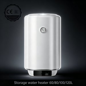 <span class=keywords><strong>Chauffe</strong></span>-<span class=keywords><strong>eau</strong></span> électrique mural vertical 100L à économie d'énergie, réservoir intérieur émaillé, 1600W/2000W, pour usage domestique et extérieur - Product Image 1