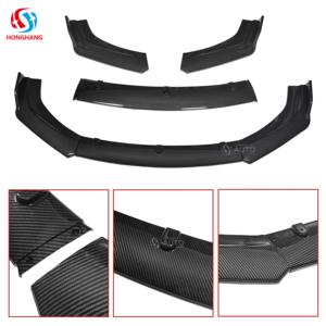 Jinghang — diffuseur avant de lame de pare-choc avant, en usine, lame de pare-choc noir brillant, pour Honda <span class=keywords><strong>CIVIC</strong></span> 2016 2017 2018 2020 - Product Image 2