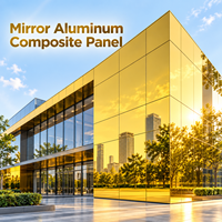 Panneau composite en aluminium de 4 mm noir pour revêtement mural d'ascenseur