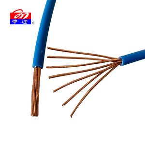 Fil électrique en cuivre haute pureté ZhongMai <span class=keywords><strong>H07VU</strong></span> isolé PVC, conducteur massif 1,5 mm, 450/750V, bobine pour maison/bâtiment - Product Image 4