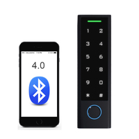 Cerradura Inteligente TTLock con Bluetooth, Teclado Táctil y Huella Dactilar, ABS, para Sistema de Control de Acceso a Puertas