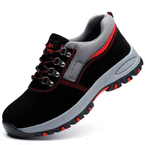 Anti-Smashing Anti-Puncture Lace-up Men Sports Safety Shoes In Japan For Protection