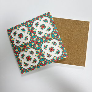 Posavasos Decorativo de Diatomita con Base de Corcho, Resistente al Calor y Antideslizante, para Cocina - Product Image 3