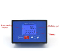 DC 6.5V-55V 30A LCD affichage numérique 0 ~ 100% tachymètre télécommande sans fil réglable régulateur de moteur à courant continu contrôleur de vitesse PWM