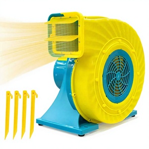 Potente ventilador inflable portátil de 1.5 HP en venta, soplador de aire comercial para castillos inflables - Product Image 1